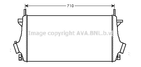 AVA QUALITY COOLING tarpinis suslėgto oro aušintuvas, kompresorius OLA4476